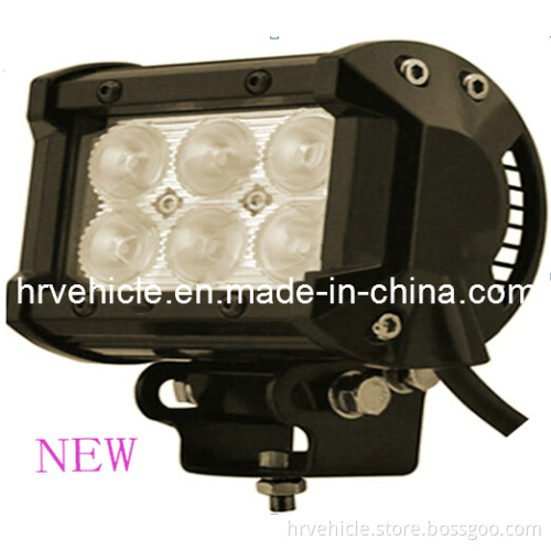 4 Inch 18W LED Work Light with Stainless Steel Bracket